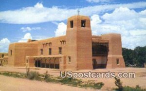 Cristo Rey Christ the King Church in Santa Fe, New Mexico