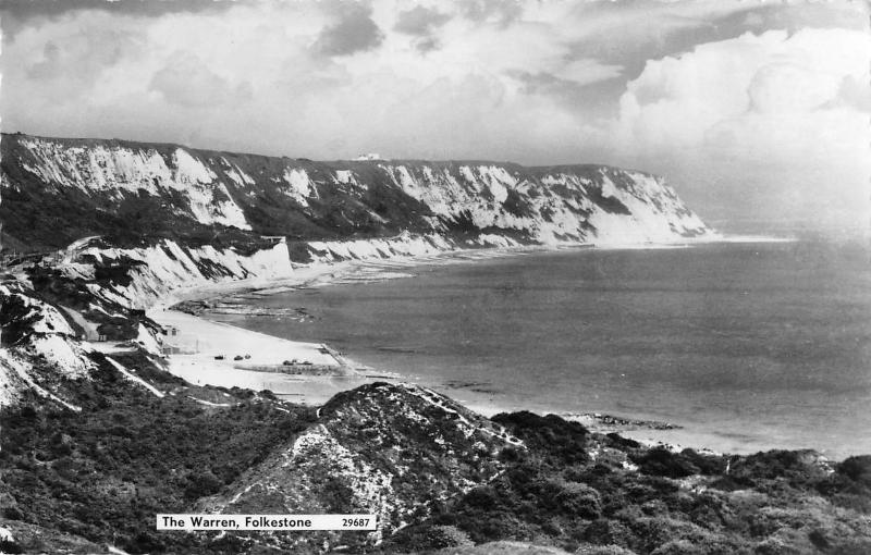 BR67909 the warren folkestone  real photo  uk