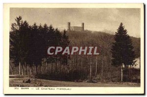 Old Postcard Barr Le Chateau D'Andlau