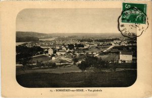 CPA BONNIERES-sur-SEINE - Vue gÃ©nÃ©rale (103081)