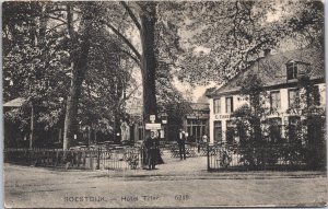 Netherlands Soestdijk Hotel Trier Vintage Postcard 09.45