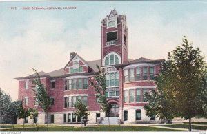 ASHLAND, Oregon, 1900-10s; High School