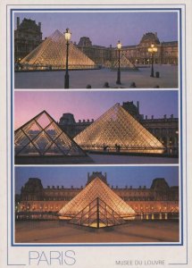 France Postcard - Musee Du Louvre, La Pyramide    RR8340