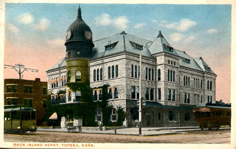 KS - Topeka. Rock Island Depot