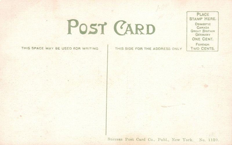 Vintage Postcard New Post Office Building Historical Landmark New York City NY