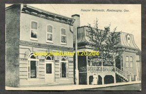 h2999 - MONTMAGNY Quebec 1909 Banque Nationale. Bank