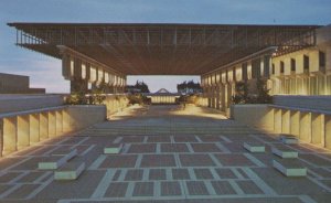 Simon Fraser University Mall Looking West Burnaby Canada Postcard