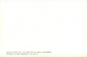 1960's RPPC Postcard Magic Carpet Pacific Grove Monterey County CA MP 15