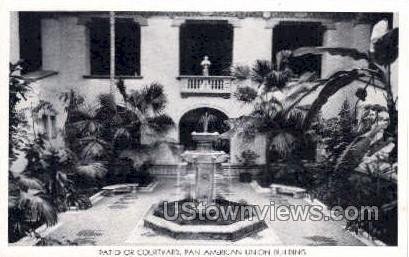 Patio and Aztec Fountain, District Of Columbia