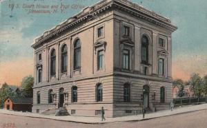 Court House and Post Office - Jamestown NY, New York - pm 1914 - DB