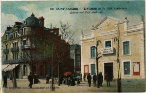 CPA St-NAZAIRE - L'Athenée et la Cafe Americain - Athene and Cafe (222427)