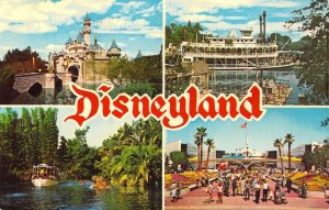 Disneyland, 1973, Message, Multiview, Magic Kingdom, ,Old Postcard