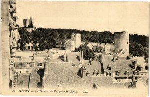 CPA GISORS - Le Chateau - Vue prise de l'Église (182088) 