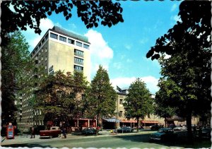 Goteborg~Gothenburg, Sweden PARK AVENUE Street Scene~Old VW Truck 4X6 Postcard