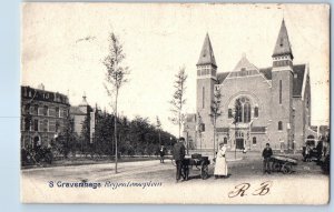 The Hague South Holland Netherlands Postcard Regentesselaan 1903 Antique