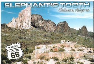 Historic Route 66 Oatman Arizona Elephant's Tooth Rock  4 by 6 size