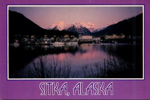 Alaska Sitka At Sunset