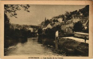 CPA AUBUSSON Les Bords de la Creuse (1144269)