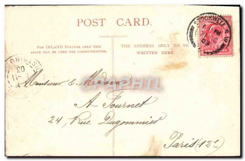 Postcard From Old Thames Richmond Terrace Gardens