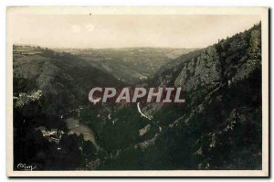 Old Postcard Auvergne Picturesque Chateauneuf les Bains P D Gorges Sioul the ...