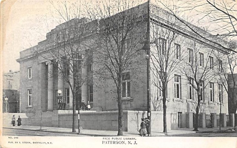Free Public Library  Paterson NJ 
