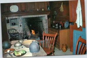 postcard Morrisburg - Upper Canada Village -  Kitchen of French-Robertson House