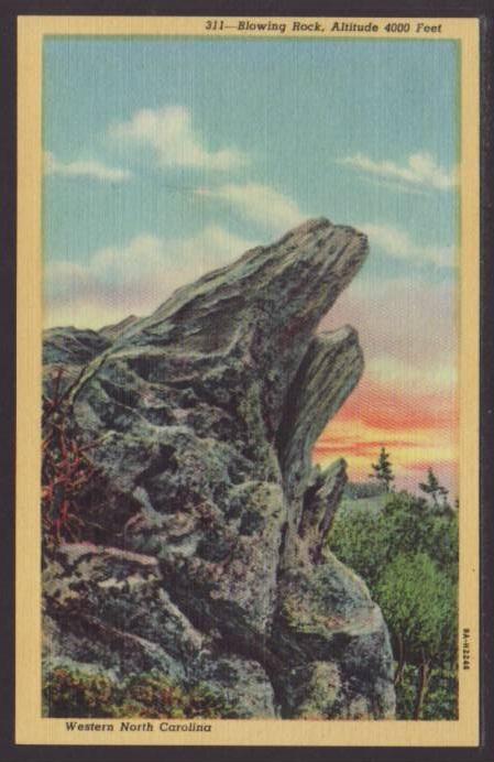 Blowing Rock,NC Postcard 