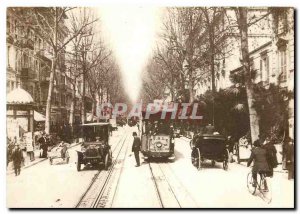 Nice Modern Postcard the pastime Means of Transport has the 'Belle Epoque' Av...