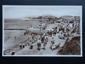 Kent BIRCHINGTON ON SEA The Sea Front c1950/60s RP Postcard