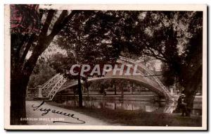 Great Britain Great Britain Old Postcard Bedford Suspension Bridge