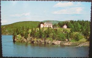US -  Bear Island  Light. Maine