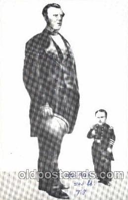 Cape Breton Giant Angus MacAskill 7ft 9 in, 500 lbs Tomb Thumb, Circus Talles...