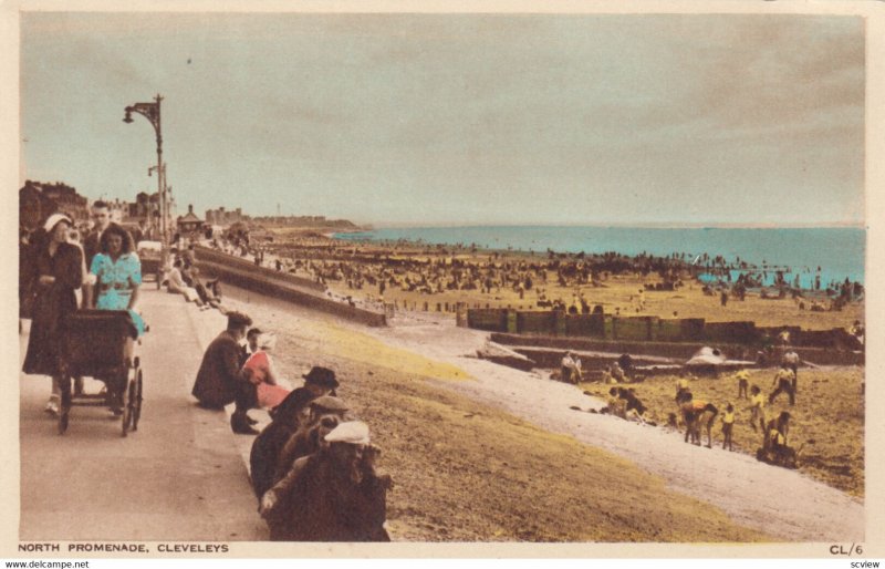 Cleveleys (Lancashire), England, UK, 1910-1920s ; North Promenade