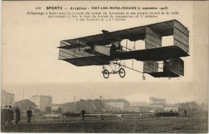 PC CPA AVIATION, ISSY LES MOULINEAUX, DELAGRANGE, Vintage Postcard (b24210)