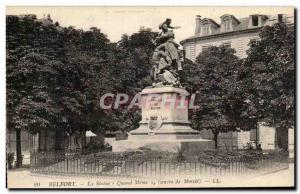 Old Postcard Belfort Statue When Meme