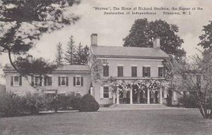 New Jersey Princeton Morven The Home Of Richard Stockton The Signer Of The De...