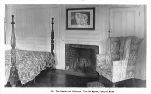 The Hawthorne Bedroom in Concord, Massachusetts The Old Manse.