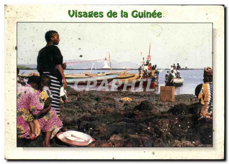  Modern Postcard Faces of Guinea