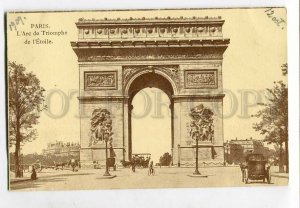 3138557 France PARIS Arc de Triomphe de l'Etoile Vintage PC