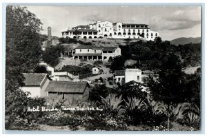 c1940's Hotel Borda Taxco Guerrero Mexico Unposted RPPC Photo Postcard