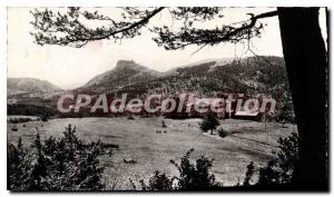 Postcard Old Thorenc Alpes Maritimes feudal Castle of the Four Towers and Cas...