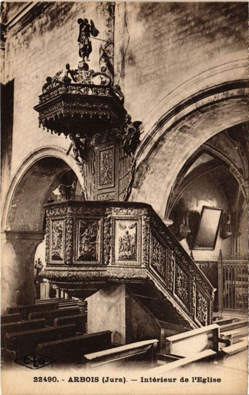 CPA Arbois Interieur de l'Eglise (1264983)