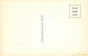 H81/ Arcanum Ohio Postcard c1940s Main Street North Homes Trolley 212