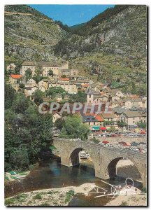 Postcard Modern Gorges du Tarn Ste Enemie