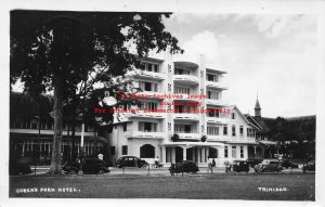 Trinidad & Tobago, Port Of Spain, RPPC, Queens Park Hotel, Photo