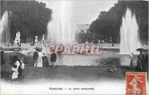 Old Postcard Versailles Char mired