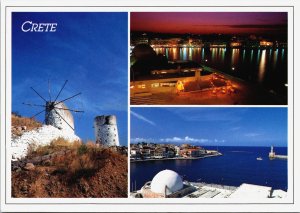 Greece Crete Tsikalaria Chania Vintage Postcard BS.28