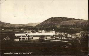 Guild NH Fairbanks & Dorr Mill c1910 Real Photo Postcard