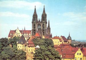 BG12638 meissen blick zum burgberg mit albrechtsburg und dom  germany