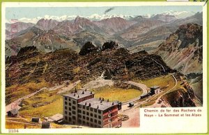 ad4839 - SWITZERLAND - Postcards VINTAGE POSTCARD - Rochers-de-Naye -1904-